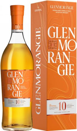 Виски Glenmorangie "The Original" 10 лет выдержки 0.7 л 40% в подарочной упаковке фото 1