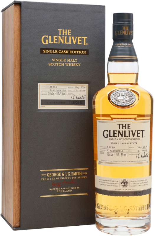 Виски Glenlivet 17yo Blairgowrie 0,7 л