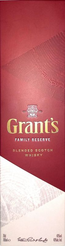 Виски Grants Family Reserve Triplewood 0.7 л 40%