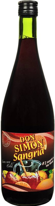 Вино ароматизированное Don Simon «Sangria» (сл., красн., Испания) 1 л