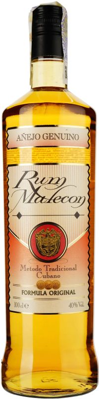 Ром Malecon Añejo Genuino 1 л 40%