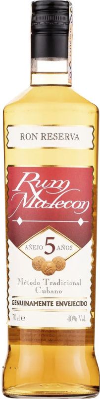 Ром Malecon Reserva 5 YO 0.7 л 40%