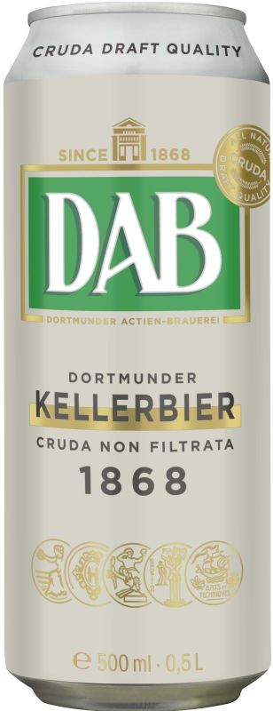 Пиво DAB Kellerbier 0.5 л ж/б