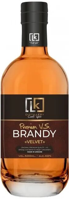 Бренди VLK Distillery Elvet VS 0.5 л 40% л