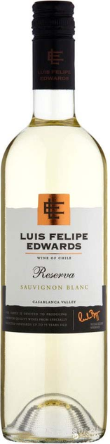 Вино Luis Felipe Edwards Sauvignon Blanc Reserva біле сухе 0.75 л