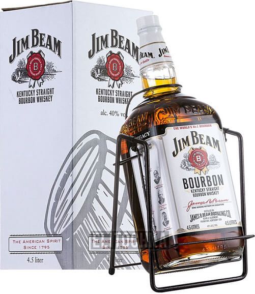 Віскі Jim Beam White 4 роки витримки 4.5 л 40%