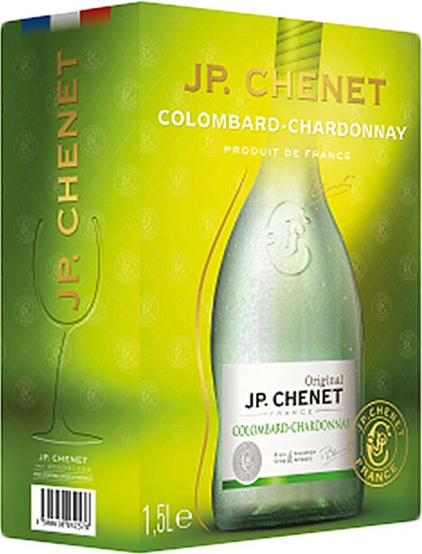 Вино J.P. Chenet Colombard-Chardonnay белое сухое 1.5 л 9.5-14%