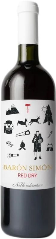 Вино Baron Simon Tinto красное сухое 0,75 л
