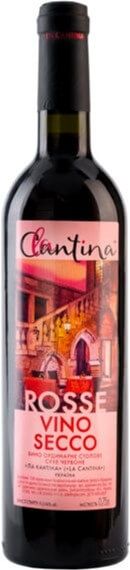 Вино La Cantina Vino Secco Rosse красное сухое 9.5-14% 0.75 л