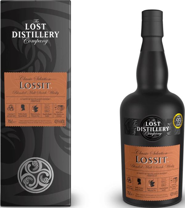 Виски "Lossit" Blended Malt Scotch Whisky Classic Selection gift box 0.7 л