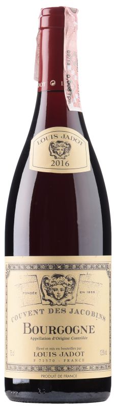 Вино Louis Jadot Bourgogne Couvent des Jacobins Rouge красное сухое 0.75 л 12.5%
