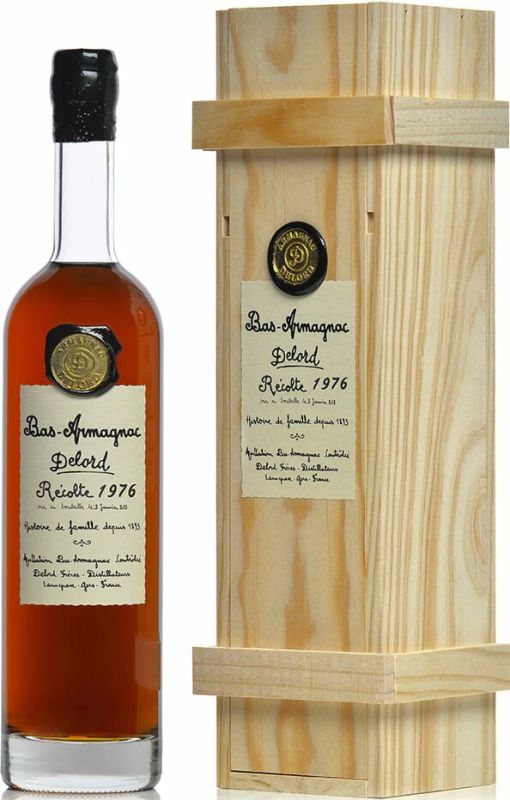 Арманьяк Delord Bas-Armagnac 1976 0,7 л 40%
