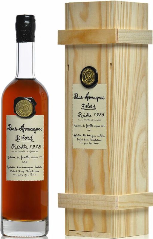 Арманьяк Delord Bas-Armagnac 1975 0,7 л 40%