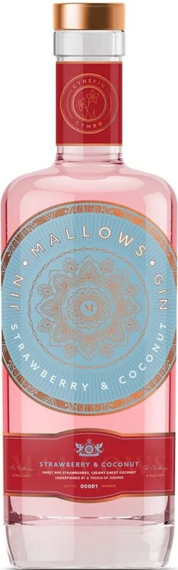 Джин Mallows Strawberry & Coconut Gin 0.7 л