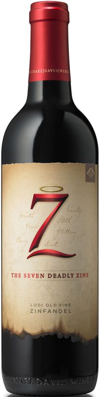 Вино Michael David 7 Deadly Zins красное сухое 0.75 л 15%