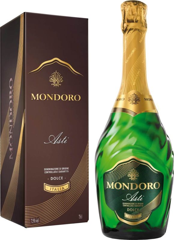 Вино игристое Mondoro Asti белое сладкое 0.75 л 7.5%