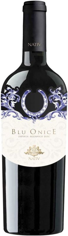 Вино Nativ Blu Onice Irpinia Aglianico DOC красное сухое 0.75 л 14.5%