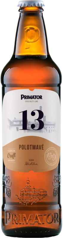 Упаковка пива Primator Polotmavy полутемное фильтрованное 5.5% 0.5 л x 20 шт