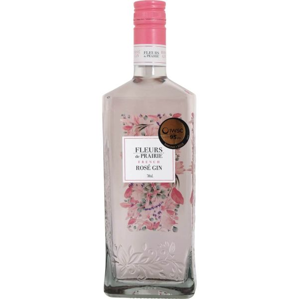 Джин Fleurs de Prairie Rosé Gin 0.7 л
