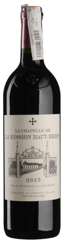 Вино Chapelle De La Mission Haut Brion 2015 – 0,75 л