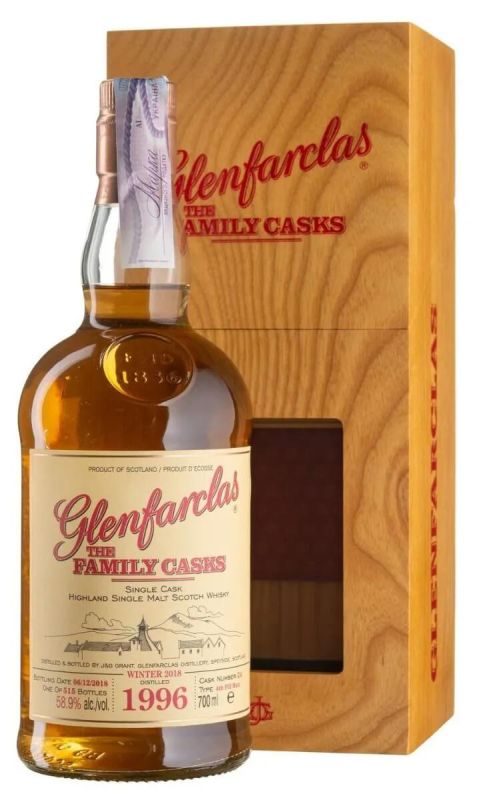 Виски Glenfarclas The Family Cask 1996 S22 #852 0,7 л