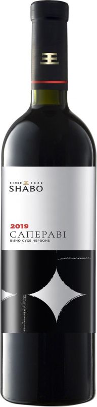 Вино Shabo Classic Саперави сухое красное 0.75 л 11-14%