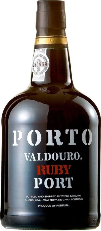 Вино Porto Valdouro Ruby Port VALDOURO RUBY EXPORT - Порто Вальдоуро Рубі Порт 0,75л. червоне міцне/ТМ "Porto Valdouro". Компанія "Les Grands Chais de France (L.G.C.F.)"