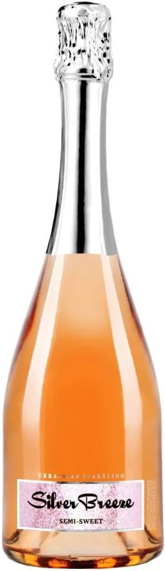 Вино игристое SilverBreeze розовое полусладкое 0.75 л 10-13.5%