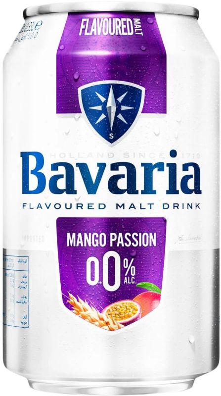 Пиво Бавария 0.33 б/а ж/б манго маракуйя