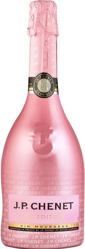 Шампанское JP Chenet Ice Edition Rose Demi Sec розовое, полусухое 0,75 л Les Grands Chais de France (L.G.C.F.)
