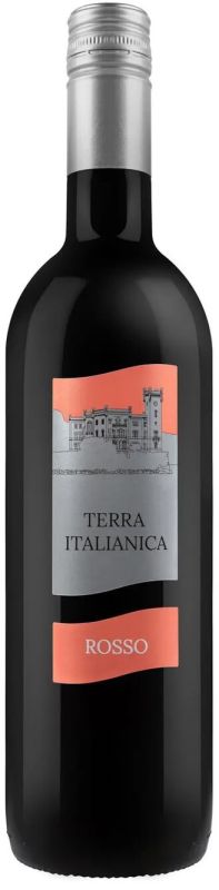Вино Terra Italianica «Rosso» (полусухое, красн., Италия) 0,75 л