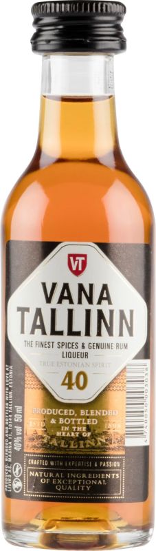 Лікер Vana Tallinn Original 0.05 л 40%