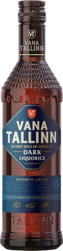 Лікер Vana Tallinn Dark Liquorice 0.5 л 35%