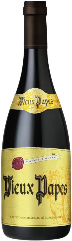 Вино "Vieux Papes" (сухое, красн, Франция) 0,75 л