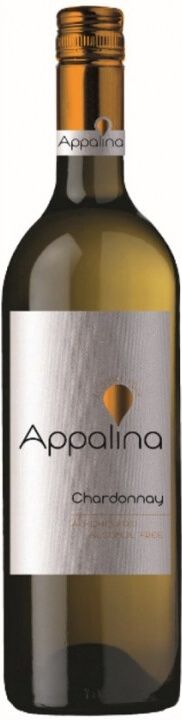 Вино Appalina Chardonnay белое полусладкое 0.75 л 0.01%