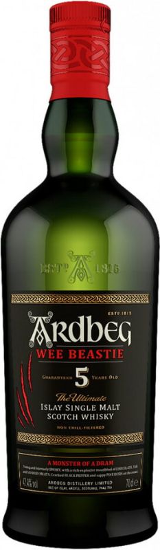 Виски Ardbeg "Wee Beastie" (47,4%) 0,7 л