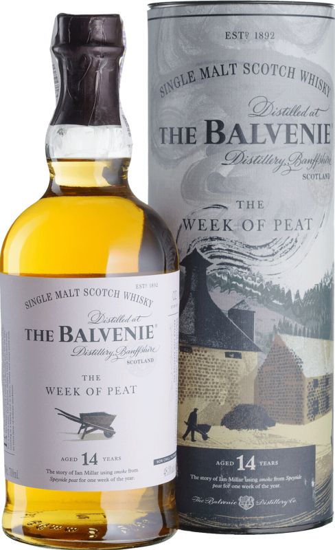 Виски односолодовый Balvenie 14 yo Week of Peat 0,7 л