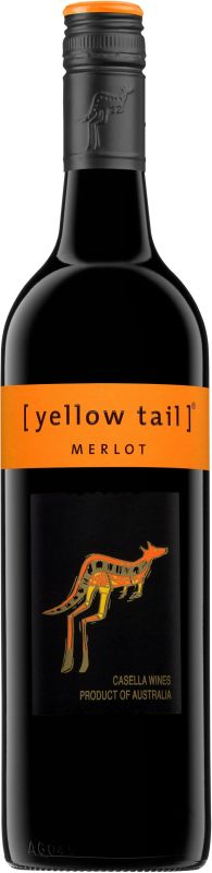 Вино Yellow Tail Merlot червоне сухе 0.75 л 13.5%